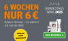 6 Wochen Probelesen für nur 6 €